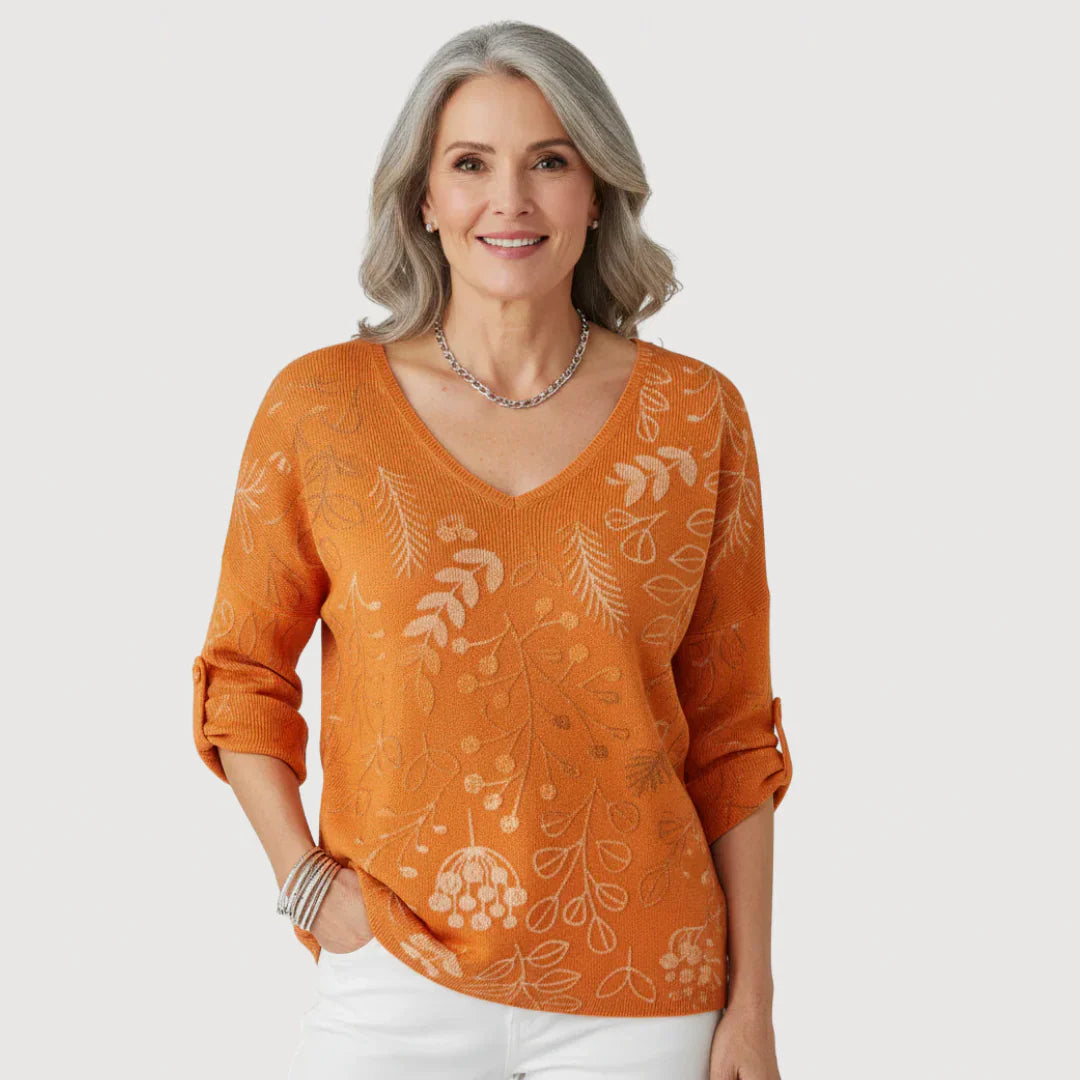 Megan - Cozy V-Neck Sweater