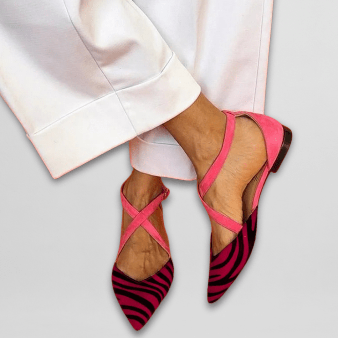 Elisa | Strappy Ballet Flats