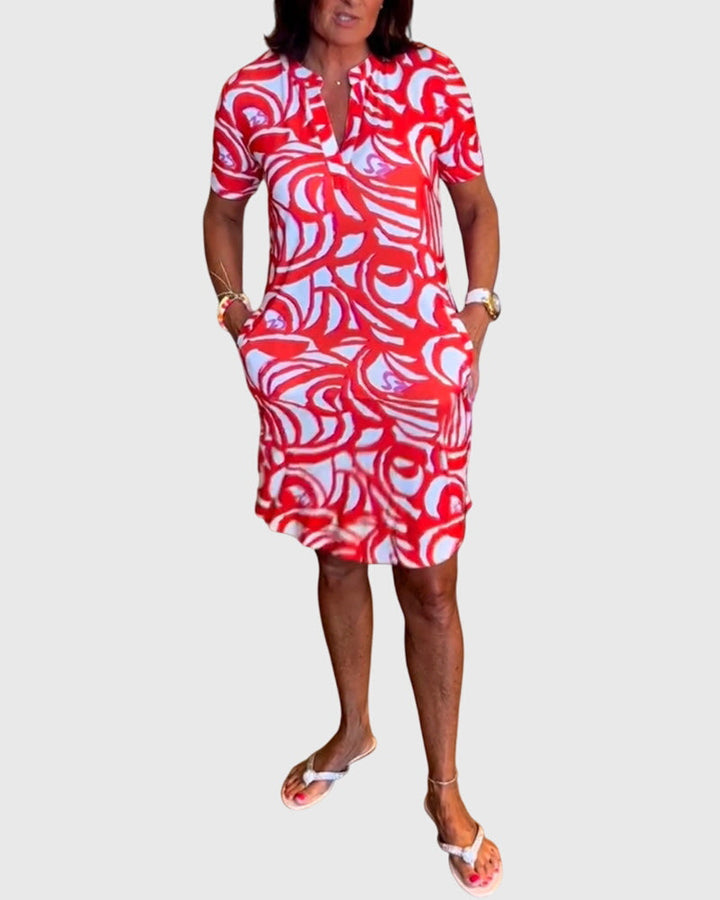 Clara | Flattering Avenue Walk Dress