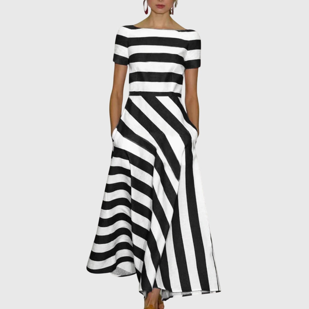 Clara | Striped Dress