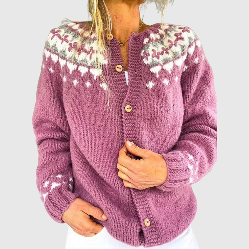 Maya | Vintage Icelandic Cardigan