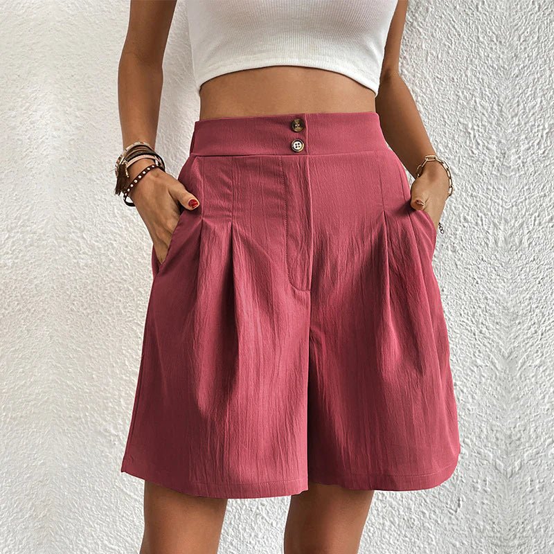 Chelsie | High-Waist Comfort Shorts
