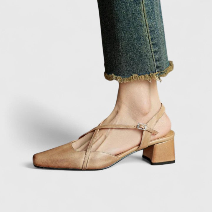 Ruth | Chic Block Sandals