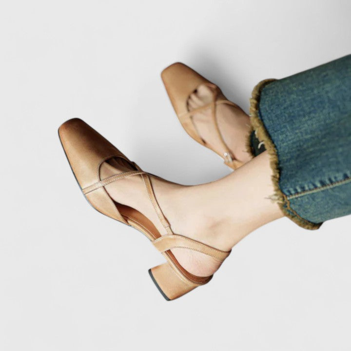 Ruth | Chic Block Sandals
