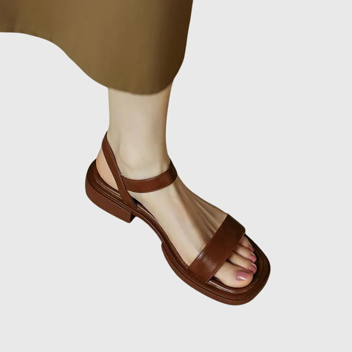 Alexa | Orthopedic Leather Sandals
