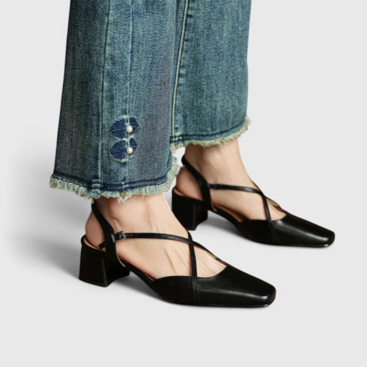Ruth | Chic Block Sandals