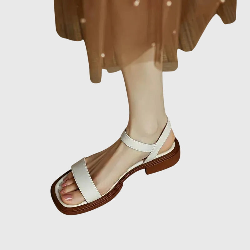 Alexa | Orthopedic Leather Sandals