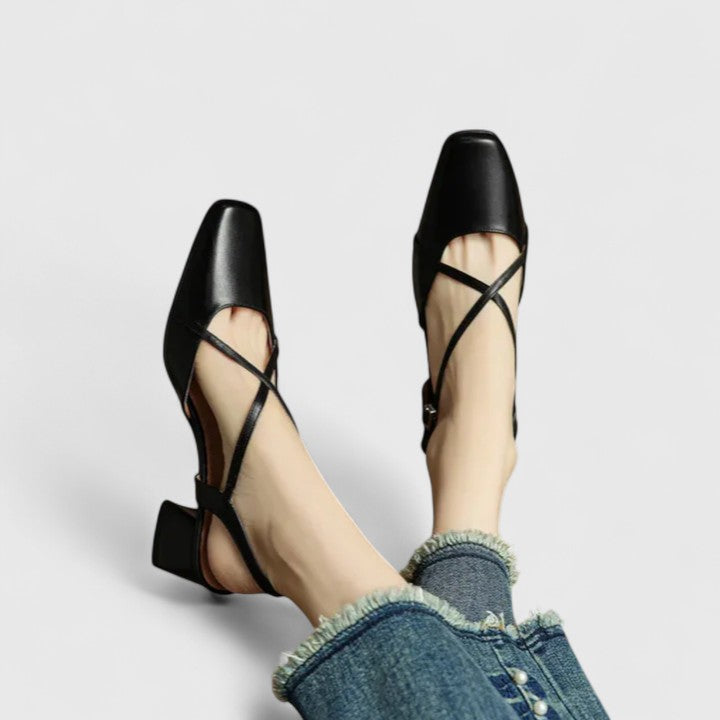 Ruth | Chic Block Sandals