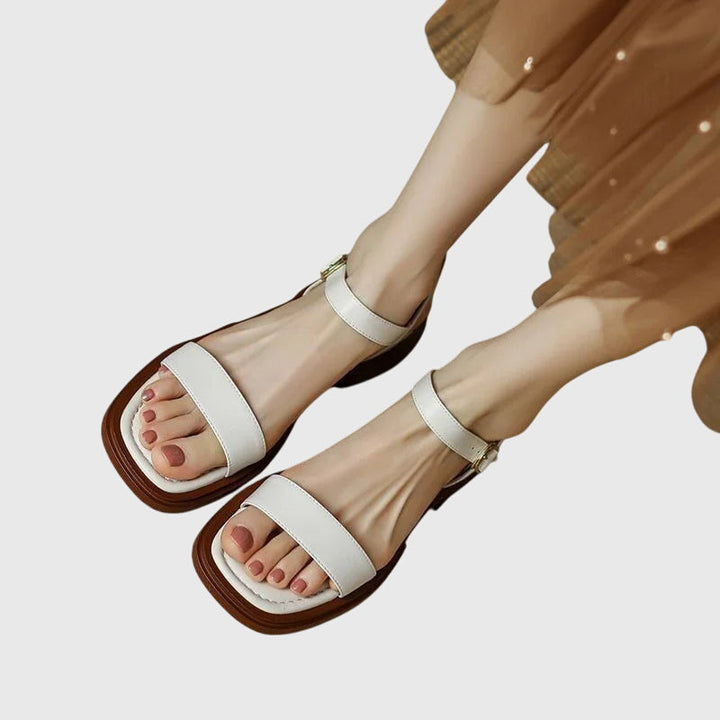 Alexa | Orthopedic Leather Sandals