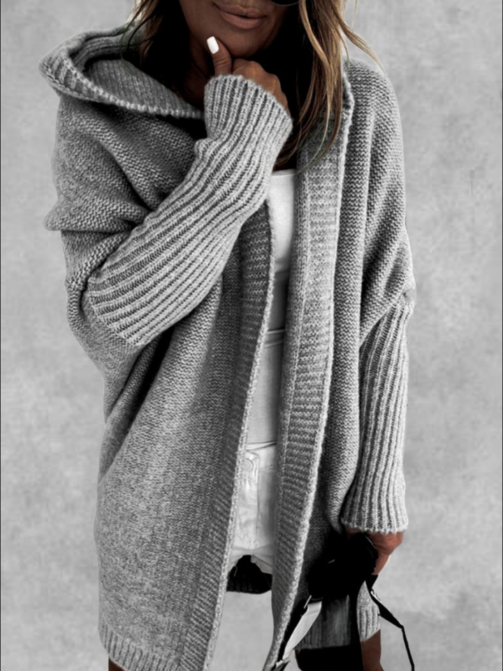 SUZAN CASHMERE HOODED CARDIGAN