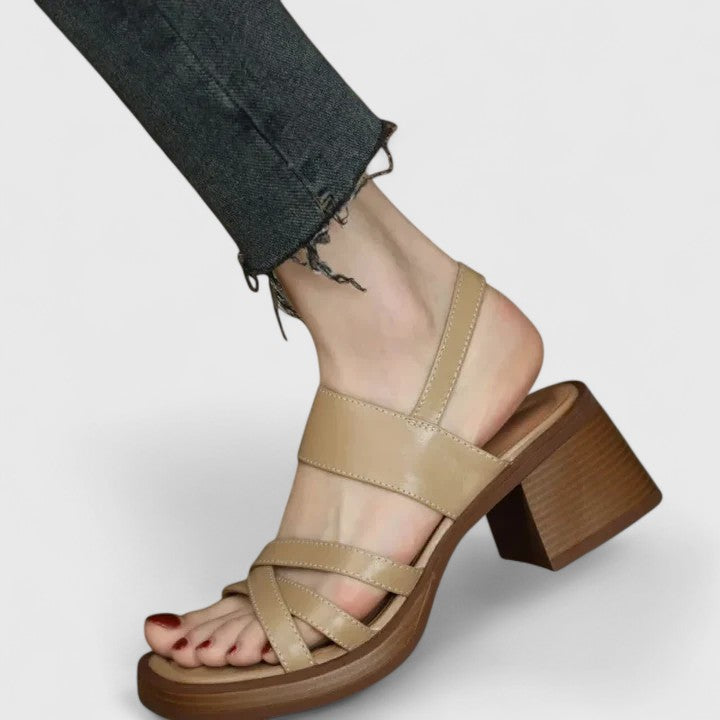 Leah | Elegant Crisscross Sandals