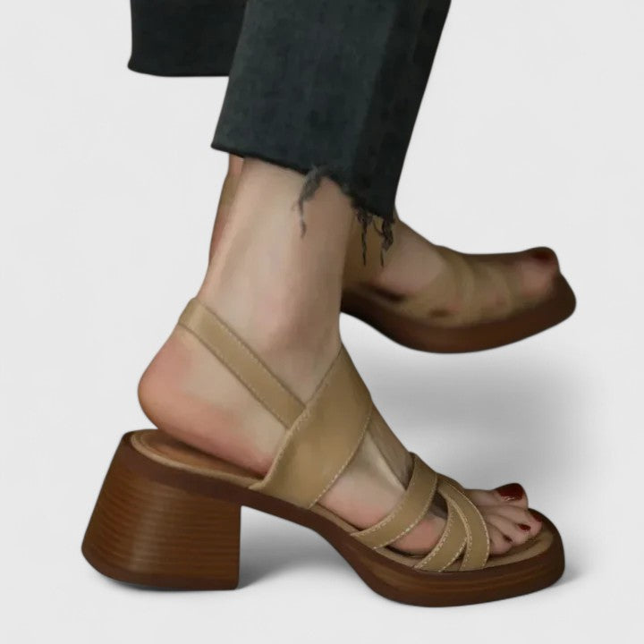 Leah | Elegant Crisscross Sandals
