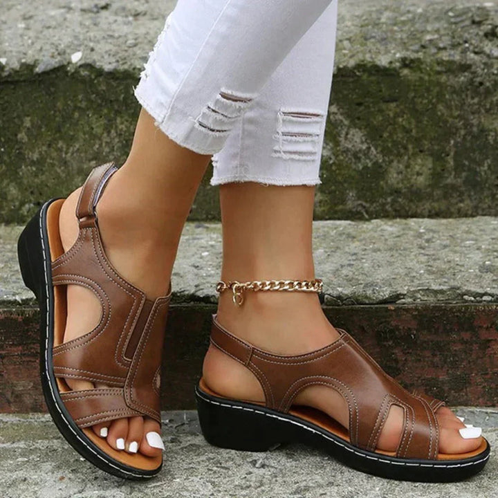 Evelyn | Orthopedic Wedge Sandals
